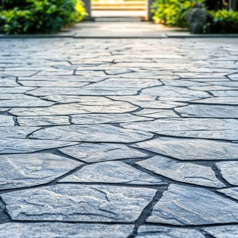 Popular Stamped Concrete Patterns For Commercial Walkways And Plazas