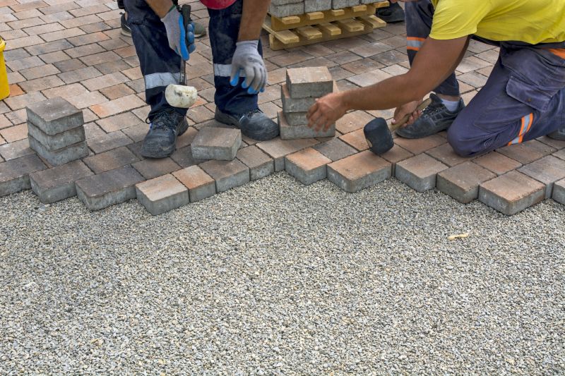 Stamped Pavement Installation